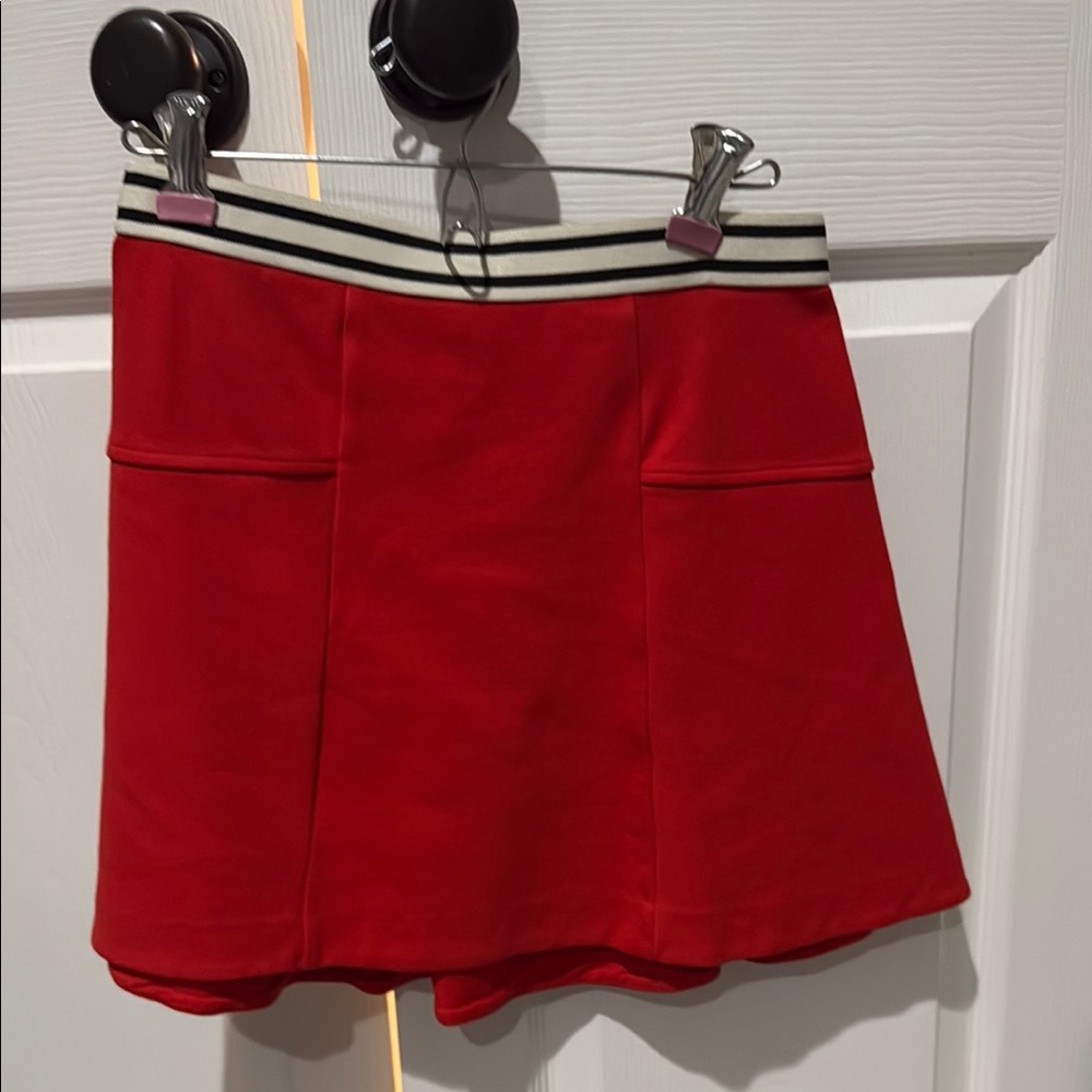 JCrew Red Skirt